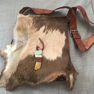 Gorgeous Handmade Icelandic Calfskin Crossbody